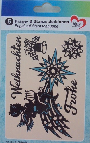 Stanzschablone engel - stanzschablone, &