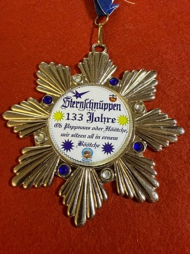 Karnevalsorden sternschnuppen - karnevalsorden,