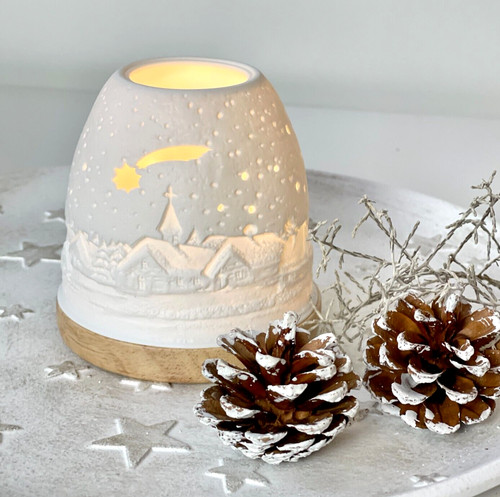 Iglu porzellan windlicht - iglu,