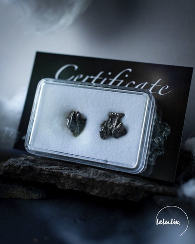 Meteorit in geschenkbox - meteorit,