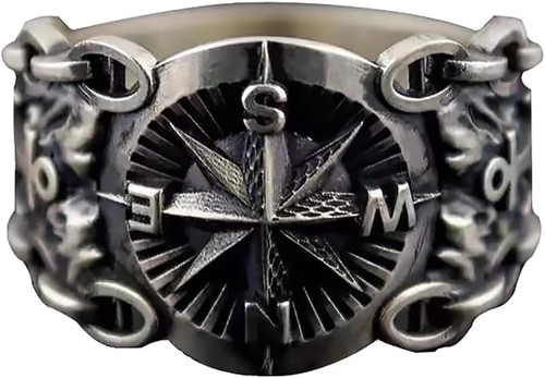 Silber ring verstellbar herren - silber,