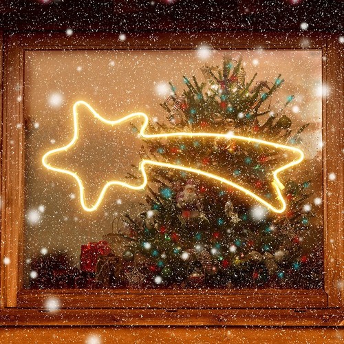 70cm led sternschnuppe - 70cm,