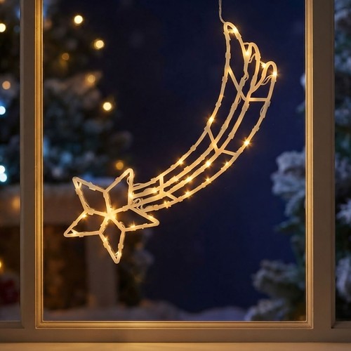 Led weihnachts fensterbild - weihnachts,